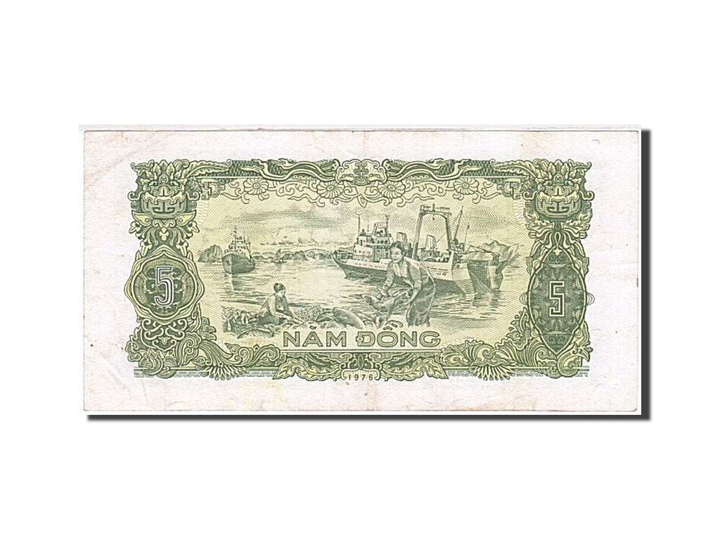 Vietnam, 5 Dong, 1976, 1976, KM:81b, EF(40-45)