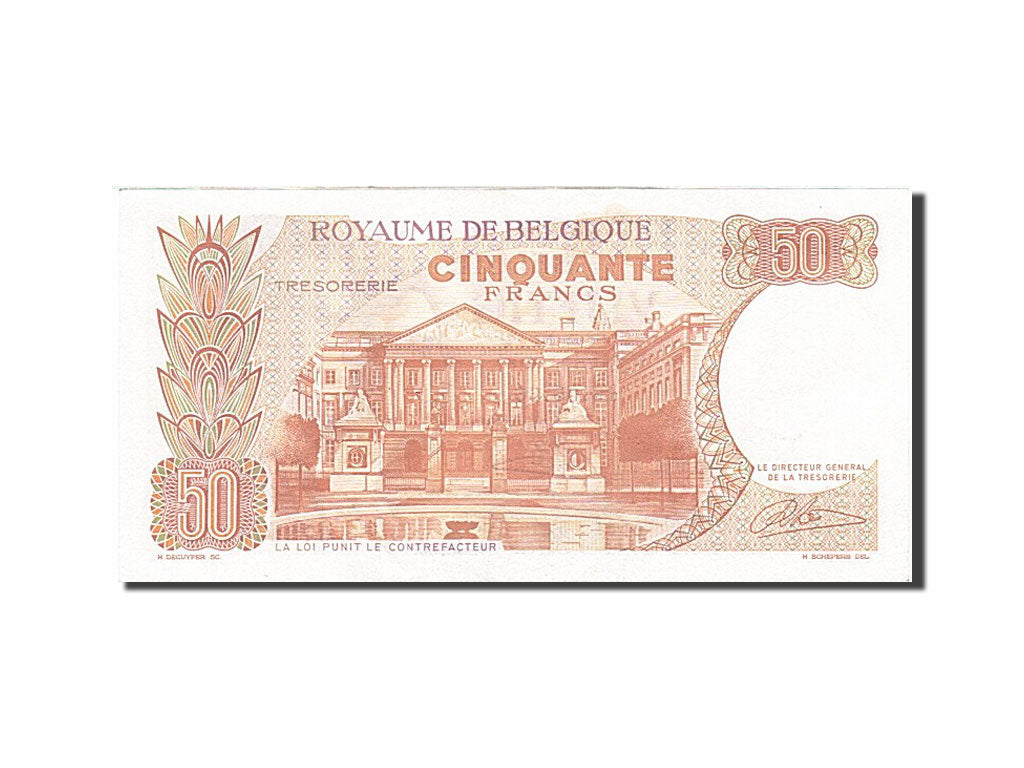 Belgium, 50 Francs, 1964-1966, KM:139, 1966-05-16, UNC(63)
