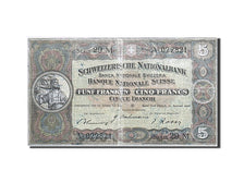 Suisse, 5 Franken, 1911-1914, KM:11l, 1946-08-31, TB