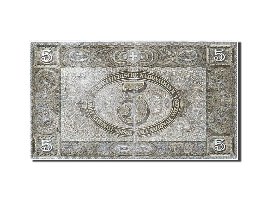 Suisse, 5 Franken, 1911-1914, KM:11l, 1946-08-31, TB