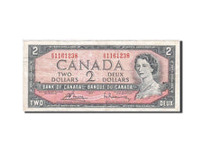 Canada, 2 Dollars, 1954, 1972-1973, KM:76c, EF(40-45)