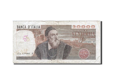 Italy, 20,000 Lire, 1973-1974, KM:104, 1975-02-21, VF(20-25)