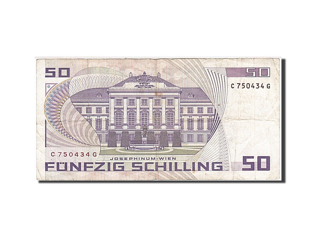 Austria, 50 Schilling, 1983-1988, 1986-01-02, KM:149, VF(20-25)