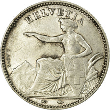 Monnaie, Suisse, Franc, 1850, Paris, SUP, Argent, KM:9