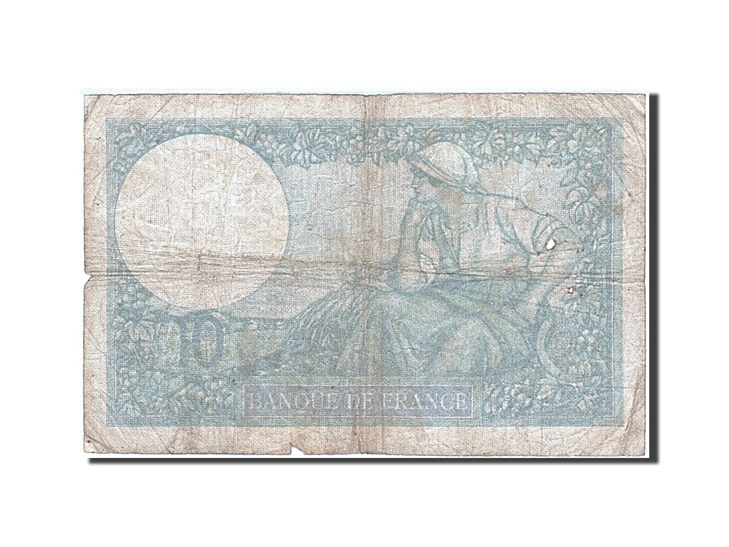 Banconote, Francia, 10 Francs, 1915, 1940-11-14, B+, Fayette:7.20, KM:84