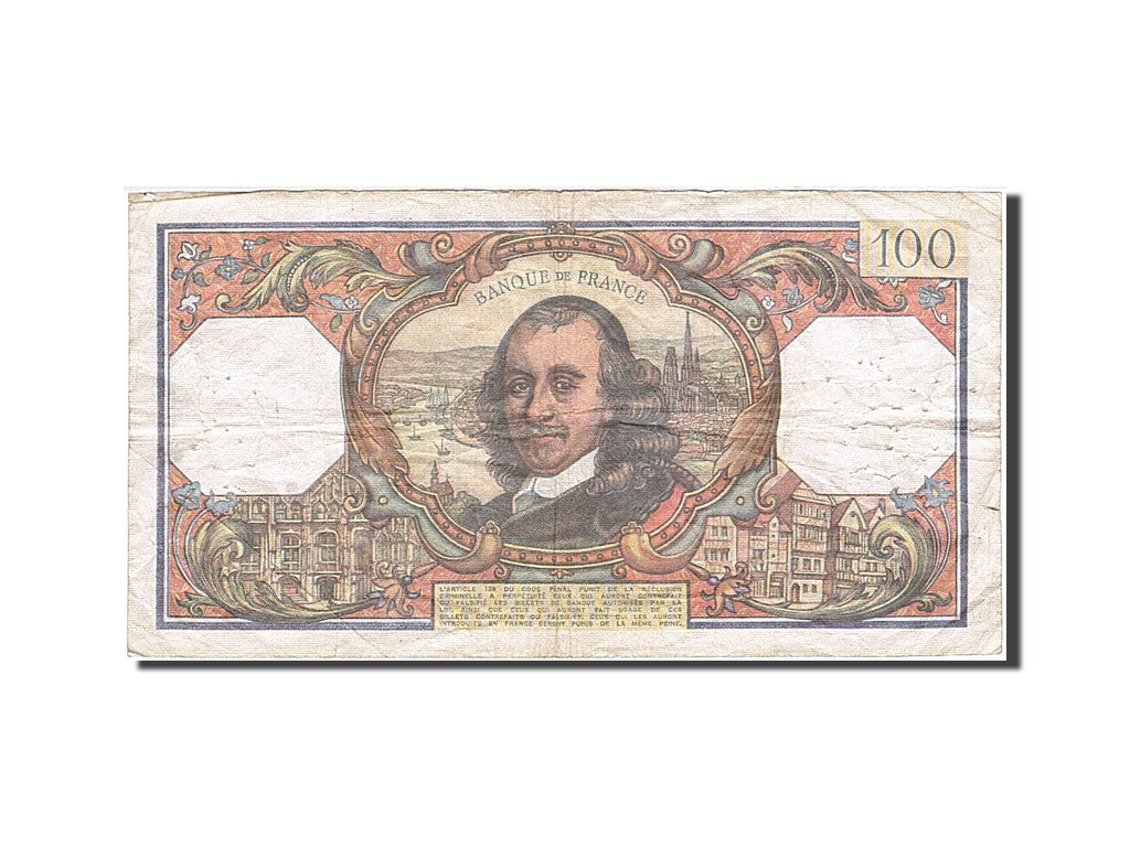 France, 100 Francs, 1964, KM:149f, 1976-06-03, VF(20-25), Fayette:65.53