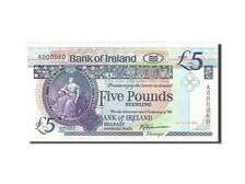Northern Ireland, 5 Pounds, 1990, KM:70b, 1998-08-28, UNC(65-70)