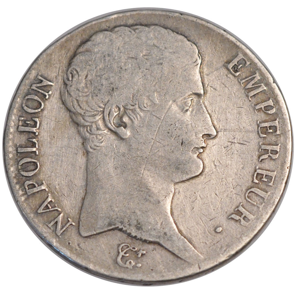 Coin, France, Napoléon I, 5 Francs, 1806, Paris, VF(20-25), Silver, Gadoury:581