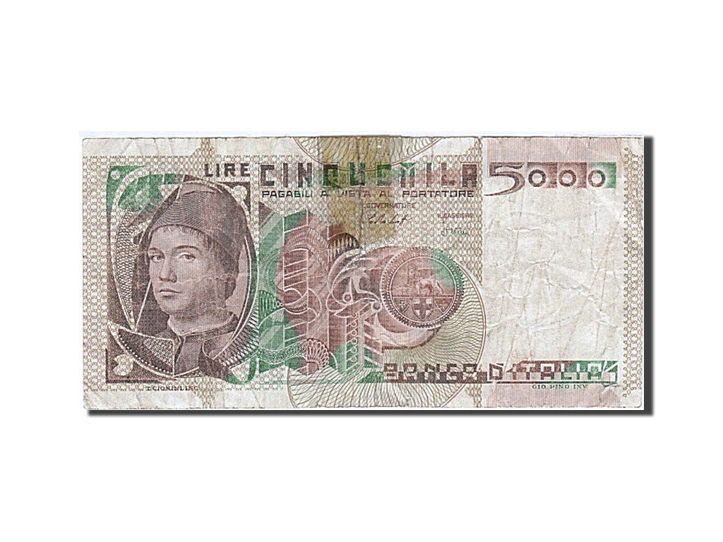 Italy, 5000 Lire, 1976-1979, KM:105a, 1979-03-09, VF(20-25)