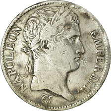 Coin, France, Napoléon I, 5 Francs, 1808, Rouen, VF(30-35), Silver, Gadoury:583