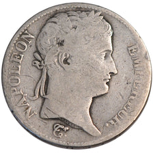 Francia, Napoléon I, 5 Francs, 1812, Rouen, B+, Argento, Gadoury:584