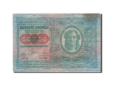 Austria, 100 Kronen, 1919, KM:55a, 1912-01-02, VF(20-25)