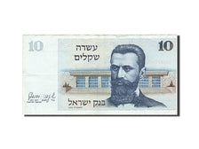 Geldschein, Israel, 10 Sheqalim, 1978-1984, 1978, KM:45, SS+