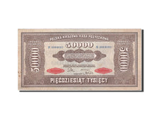 Poland, 50,000 Marek, 1922-1923, 1922-10-10, KM:33, UNC(60-62)