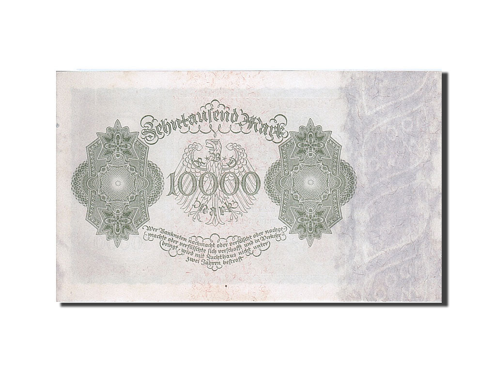 Banknote, Germany, 10,000 Mark, 1922, 1922-01-19, KM:71, UNC(65-70)