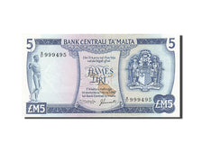 Banknote, Malta, 5 Liri, 1973, 1973, KM:32c, UNC(65-70)
