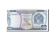 Geldschein, Malta, 5 Liri, 1973, 1973, KM:32c, UNZ