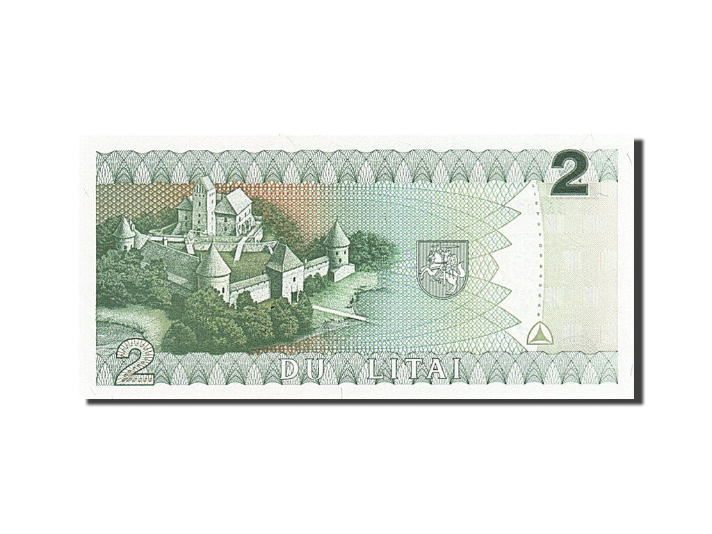 Geldschein, Lithuania, 2 Litai, 1993-1994, 1993, KM:54a, UNZ-