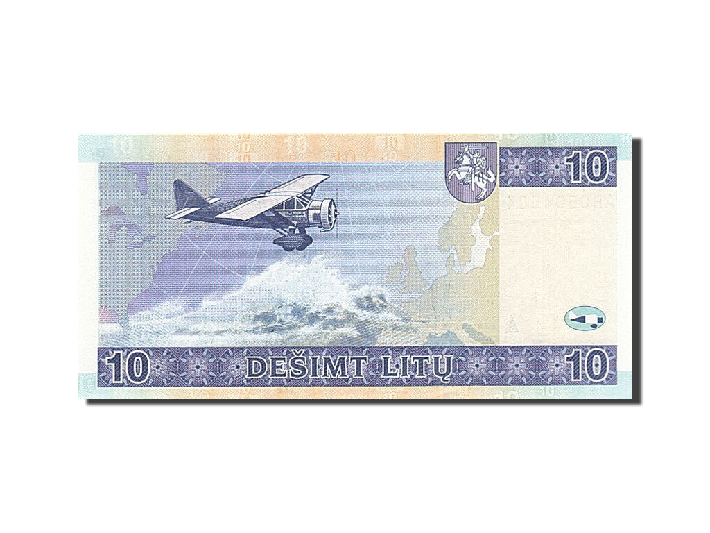 Geldschein, Lithuania, 10 Litu, 2001-2003, 2001, KM:65, UNZ