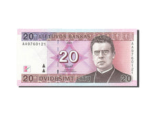 Geldschein, Lithuania, 20 Litu, 2001-2003, 2001, KM:66, UNZ