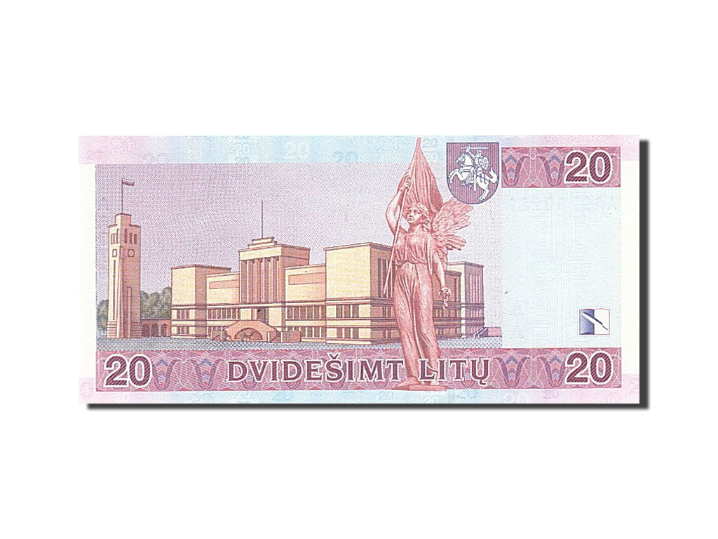 Geldschein, Lithuania, 20 Litu, 2001-2003, 2001, KM:66, UNZ