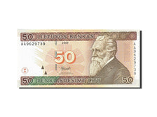 Banconote, Lituania, 50 Litu, 2001-2003, KM:67, 2003, SPL+