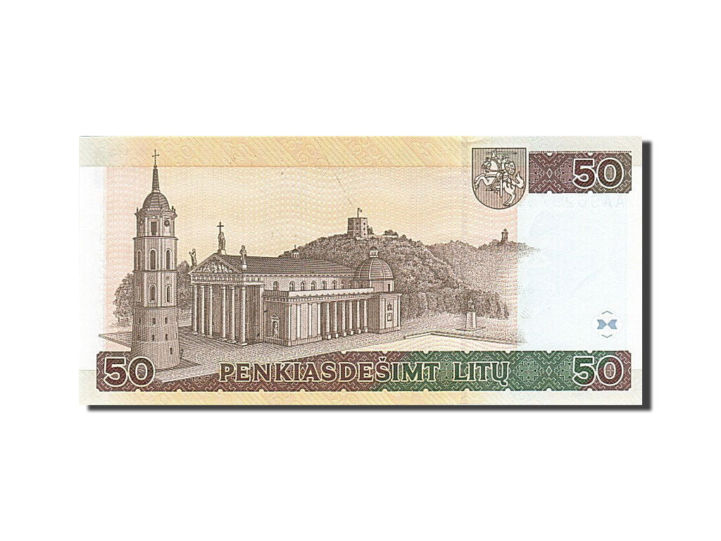 Banknote, Lithuania, 50 Litu, 2001-2003, 2003, KM:67, UNC(64)