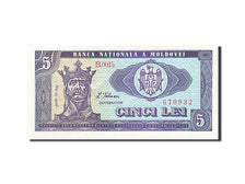 Moldova, 5 Lei, 1992, KM:6, 1992, UNC(65-70)