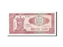 Moldova, 10 Lei, 1992, KM:7, 1992, UNC(65-70)