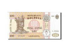 Billet, Moldova, 100 Lei, 1992-1995, 1992, KM:15a, NEUF