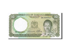 Billet, Tanzania, 10 Shillings, 1966, Undated (1966), KM:2e, NEUF