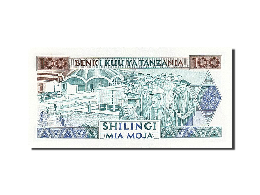 Tanzania, 100 Shilingi, 1993-1995, Undated (1993), KM:24, UNC(65-70)