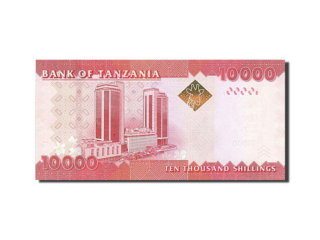 Banknote, Tanzania, 10,000 Shilingi, 2010, Undated (2010), KM:44, UNC(65-70)