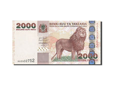 Geldschein, Tanzania, 2000 Shilingi, 2003, Undated (2003), KM:37a, UNZ