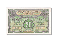 Algeria, 20 Francs, 1946-1948, KM:103, 1948-06-04, AU(55-58)