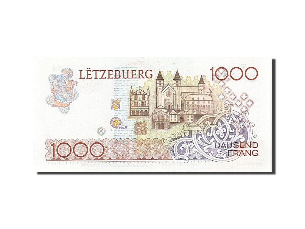 Luxembourg, 1000 Francs, 1985-1993, Undated (1985), KM:59a, UNC(65-70)