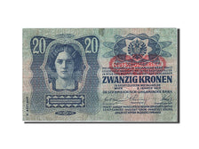 Austria, 20 Kronen, 1913-1914, KM:13, 1913-01-02, EF(40-45)