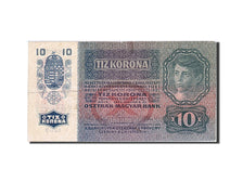 Geldschein, Ungarn, 10 Korona, 1920, 1915-01-02, KM:19, SS