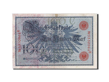 Germany, 100 Mark, 1908, KM:33a, 1908-02-07, AU(55-58)