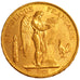 FRANCE, 100 Francs, 1908, Paris, KM #858, AU(55-58), Gold, Gadoury #1137a, 32.26