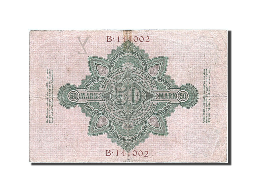 Banknote, Germany, 50 Mark, 1906, 1906-03-10, KM:26a, EF(40-45)