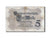 Billete, 5 Mark, 1914, Alemania, KM:47b, 1914-08-05, BC
