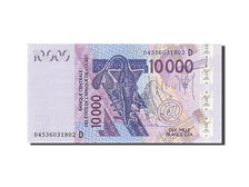 Billet, West African States, 10,000 Francs, 2003, 2003, KM:818Ta, NEUF