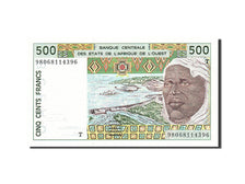 Billete, 500 Francs, 1991-1992, Estados del África Occidental, KM:110Ai, 1998