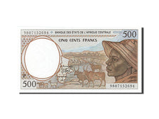 Central African States, Chad, 500 Francs, 1993-1994, KM:601Pe, 1998, UNC(65-70)