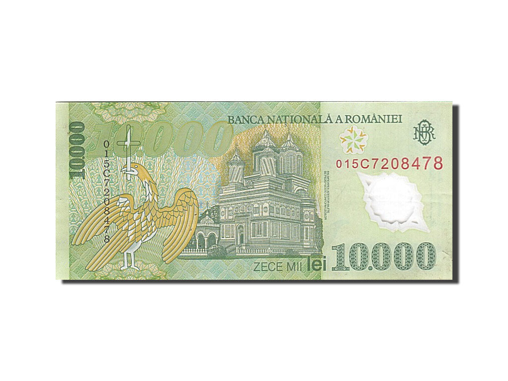 Banconote, Romania, 10,000 Lei, 2000-2001, KM:112a, 2000, SPL