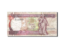 Geldschein, Malta, 2 Liri, 1994, 1994, KM:45b, SS
