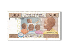 Zentralafrikanische Staaten, 500 Francs, 2002, 2002, KM:506F, AU(50-53)