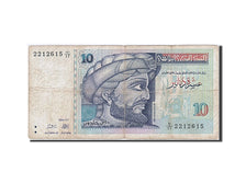 Tunisia, 10 Dinars, 1992-1997, KM:87, 1994-11-07, VF(20-25)