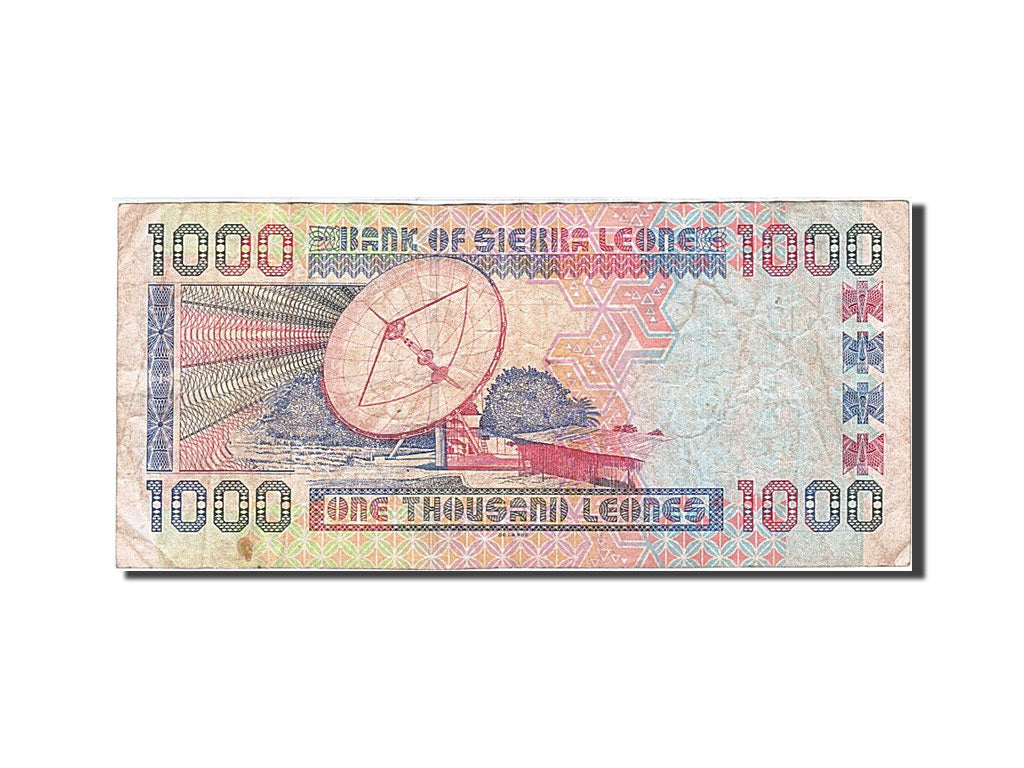 Sierra Leone, 1000 Leones, 1995-2000, KM:24b, 2003-03-01, EF(40-45)